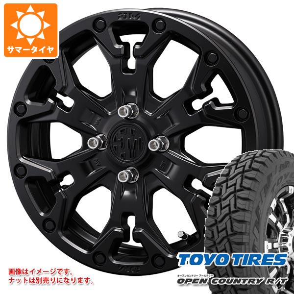 エブリイバン DA17V用 2024年製 サマータイヤ トーヨー オープンカントリー R/T 165/80R14 97/95N ホワイトレター クリムソン MG ゴーレム ジュニア 4.5-14｜tiremax