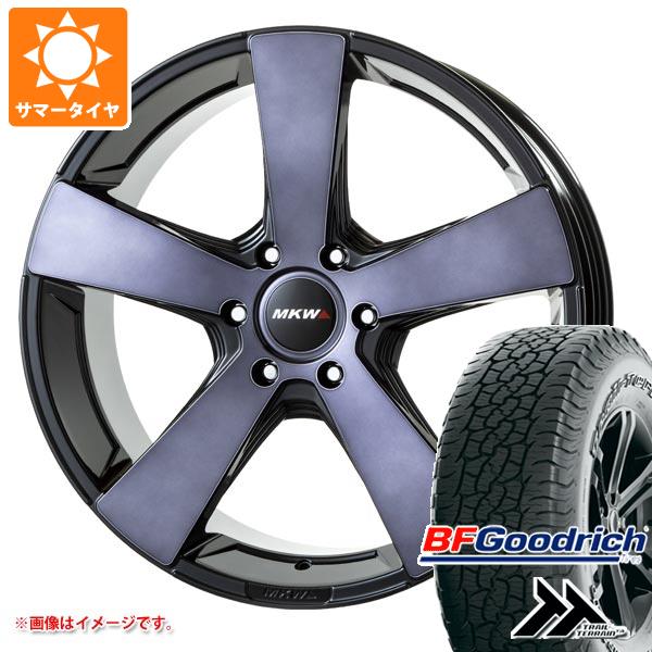 ランドクルーザー プラド 150系用 サマータイヤ BFグッドリッチ トレールテレーンT/A 275/55R20 113T アウトラインホワイトレター MKW MK-007 8.5-20