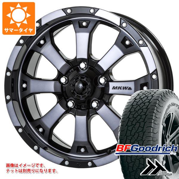 5本セット ジープ ラングラー JK/JL系用 サマータイヤ BFグッドリッチ トレールテレーンT/A 265/70R17 115T アウトラインホワイトレター MKW MK-46