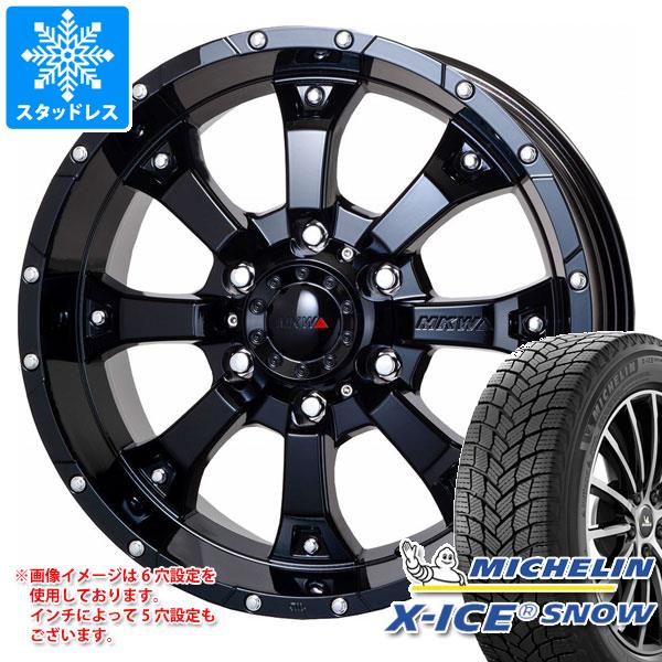 5本セット FJクルーザー 10系用 2024年製 スタッドレス ミシュラン エックスアイススノー SUV 265/70R17 115T MKW MK 46 : mk46gb 37273 t801004yt 5 : タイヤマックス