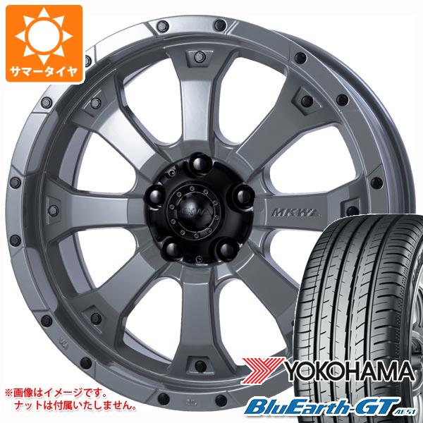 T31エクストレイル用 サマータイヤ ヨコハマ ブルーアースGT AE51 215/65R16 98H MKW MK 46 7.0 16 :mk46hk 31305 n84986sn:タイヤマックス