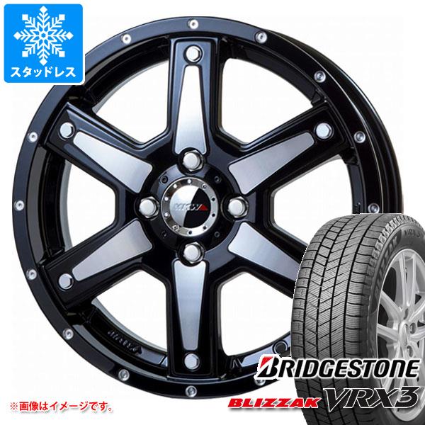 スタッドレスタイヤ ブリヂストン ブリザック VRX3 165/55R15 75Q MKW MK-56 4.5-15