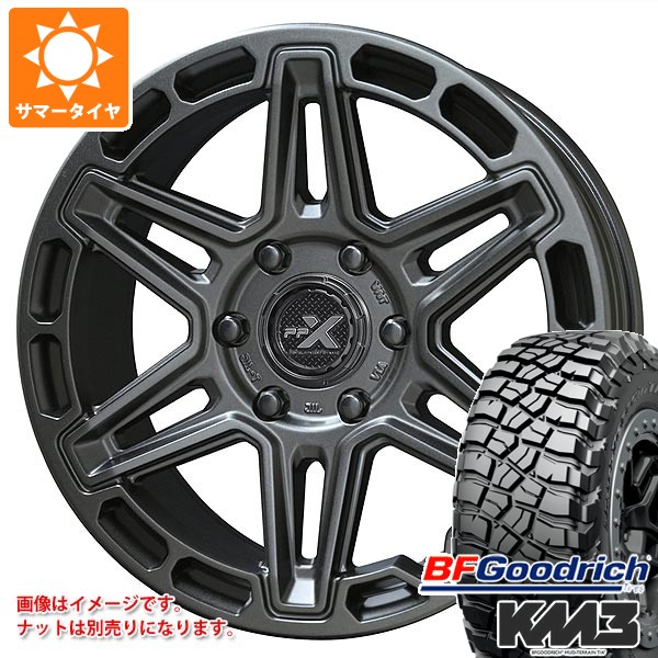 トヨタ ランドクルーザー250用 サマータイヤ BFグッドリッチ マッドテレーンT/A KM3 LT275/70R18 125/122Q PPX MK6 8.0-18