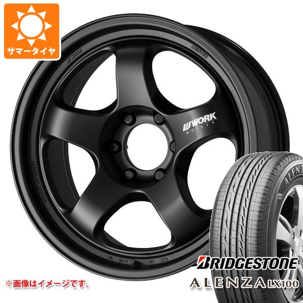WORK - 定まり品 2025年製 炎節タイア 265/65R17 112H ブリヂストン アレンザ LX100 細工物 マイはやりっ子 S1 衣装 SUV 8.0-17