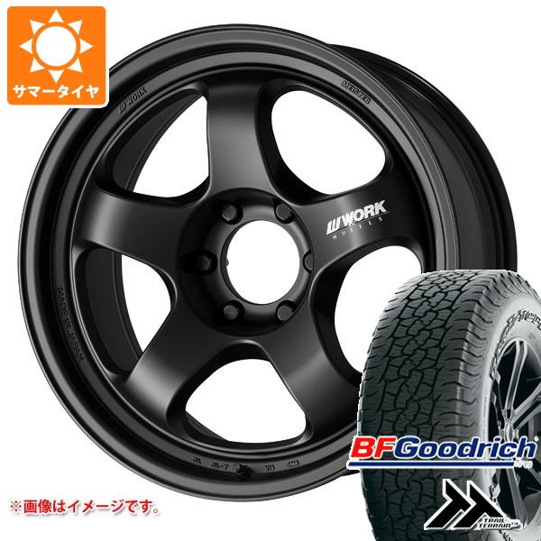サマータイヤ 265/65R18 114T BFグッドリッチ トレールテレーンT/A アウトラインホワイトレター ワーク マイスター S1 ワンピース SUV 8.0-18