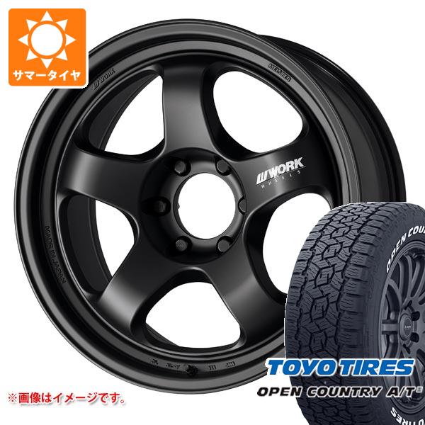 WORK - トヨタ ハイラックス 120系用 炎節タイア トゥーヨー 明けひろげカントリー A/T3 265/70R17 115T 白いこと水茎の跡 細工物 マイはやりっ子 S1 衣装 SUV 8.0-17