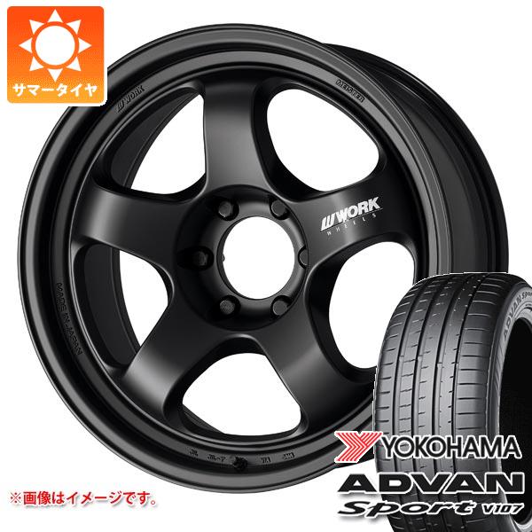 WORK - トヨタ ハイラックス 120系用 炎節タイア ヨコハマ アドバンスポーツV107 265/50R20 111W XL 細工物 マイはやりっ子 S1 衣装 SUV 9.0-20
