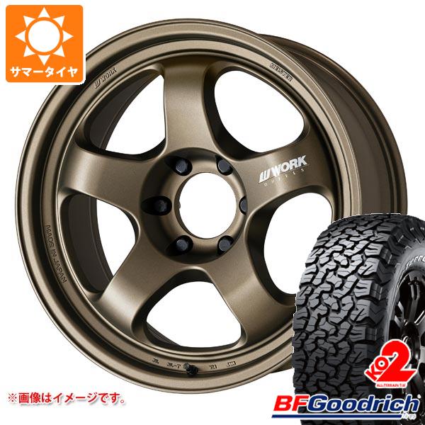 WORK サマータイヤ 275/70R17 121/118R BFグッドリッチ オールテレーン 