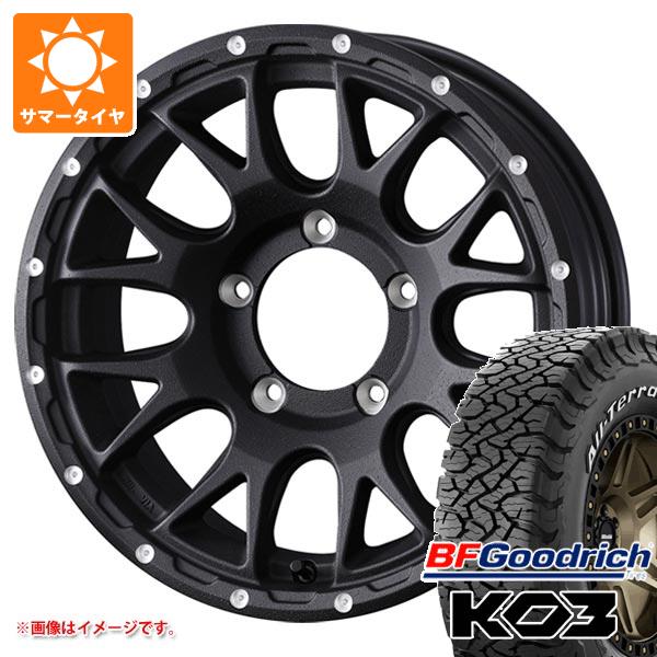 5本セット スズキ ジムニーノマド JC74W用 サマータイヤ BFグッドリッチ オールテレーンT/A KO3 LT225/70R16 102/99S ホワイトレター マッドヴァンス08 6.0-16