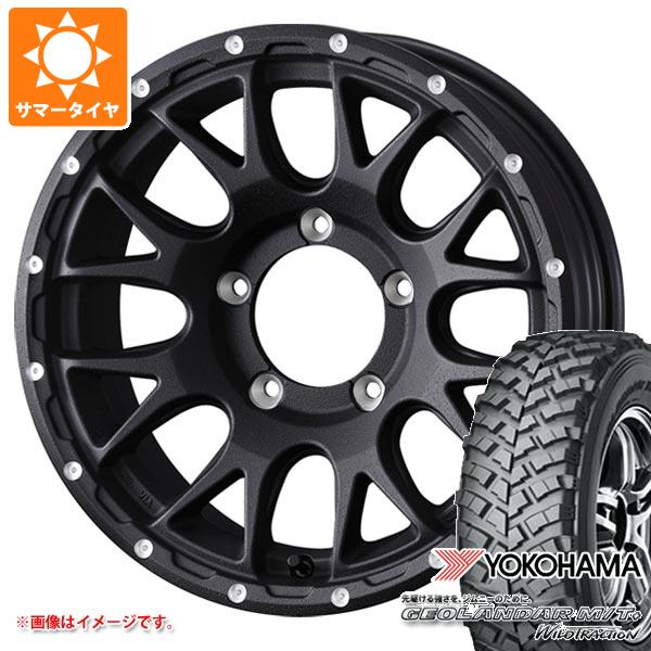 WEDS - 5本仕掛ける ジムニー用 朱夏タイア ヨコハマ ジオランダー M/T+ G001J 195R16C 104/102Q マッドヴァンス08 5.5-16 車、バイク、自転車-夏タイヤ、ホイールセット-自動車