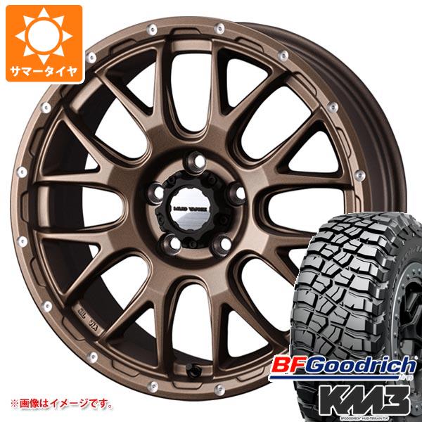 WEDS - RAV4 50系用 朱夏タイア BF好ましい金持ち マッドテレーンT/A KM3 LT245/65R17 111/108Q マッドヴァンス08 7.0-17 自動車-タイヤ、ホイール-車、バイク、自転車