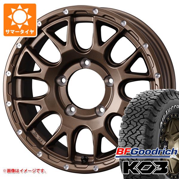 WEDS - 5本仕掛ける ジムニー用 2026年製 朱夏タイア BF好ましい金持ち オールテレーンT/A KO3 LT175/80R16 92S 白いこと雁の使い マッドヴァンス08 5.5-16 自動車-車、バイク、自転車
