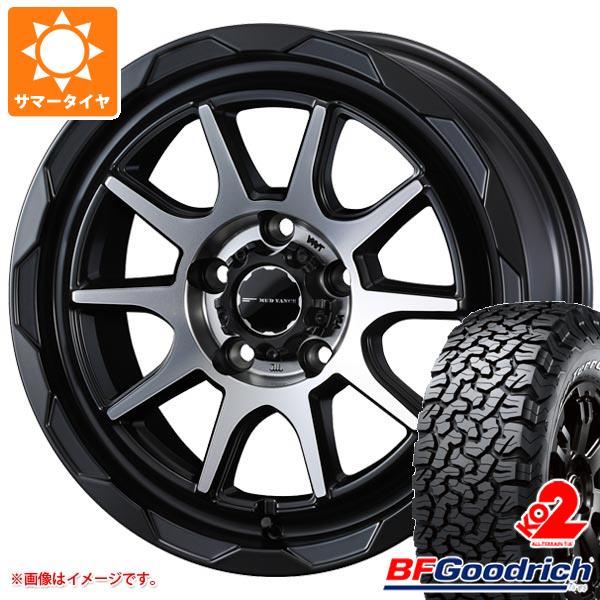 サマータイヤ 225/75R16 115/112S BFグッドリッチ オールテレーンT/A KO2 ホワイトレター マッドヴァンス06 7.0-16｜tiremax