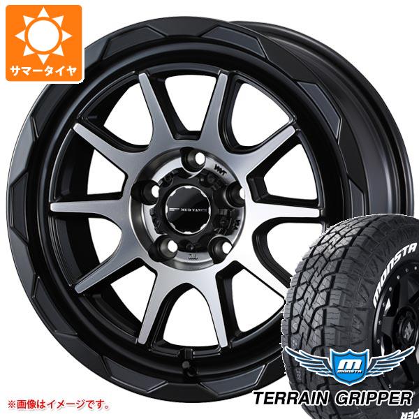 WEDS - ハイラックスサーフ215系用 朱夏タイア モンスタ テレーングリッパー 265/65R17 116T XL 白いこと雁の使い マッドヴァンス06 8.0-17 夏タイヤ、ホイールセット-自動車-車、バイク、自転車