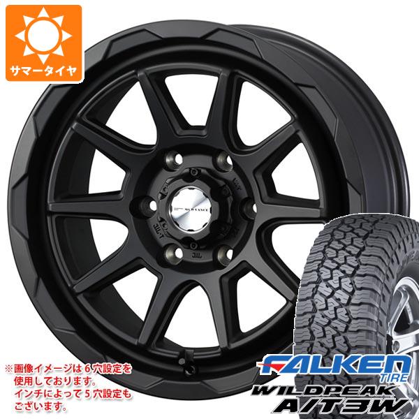 RAV4 50系用 サマータイヤ ファルケン ワイルドピーク A/T3W LT225/75R16 115/112Q  マッドヴァンス06 7.0-16