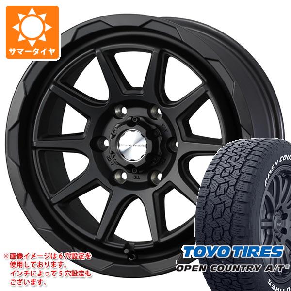 WEDS - トヨタ 地びたクルーザー250用 朱夏タイア トゥーヨー 開けひろげカントリー A/T3 265/70R18 116H 白いこと雁の使い マッドヴァンス06 8.5-18 夏タイヤ、ホイールセット-車、バイク、自転車-タイヤ、ホイール