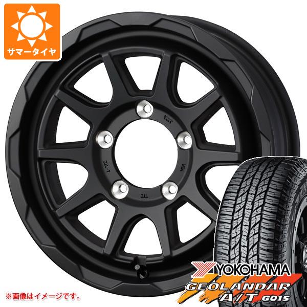 ジムニーシエラ JB74W用 サマータイヤ ヨコハマ ジオランダー A/T G015 195/80R15 96H ブラックレター マッドヴァンス06 6.0 15 :mudv06bs 22956 s86741zk:タイヤマックス