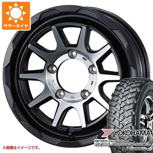 WEDS - 5本仕掛ける ジムニー用 朱夏タイア ヨコハマ ジオランダー M/T+ G001J 195R16C 104/102Q  マッドヴァンス06 5.5-16 タイヤ、ホイール-夏タイヤ、ホイールセット