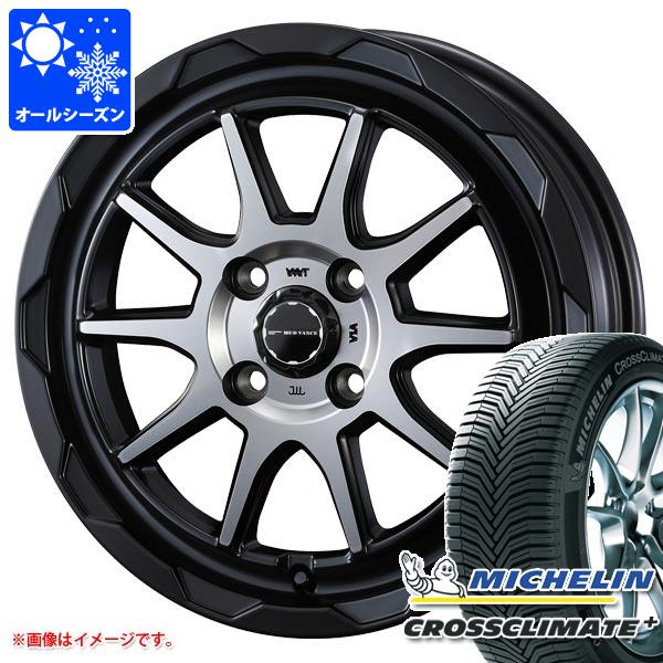 ハスラー用 オールシーズンタイヤ ミシュラン クロスクライメートプラス 165/70R14 85T XL  マッドヴァンス06 4.5-14