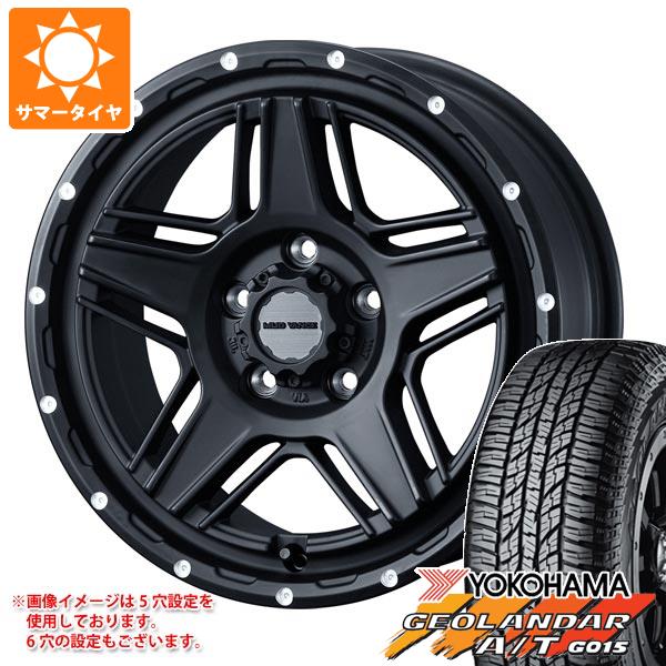 RAV4 50系用 サマータイヤ ヨコハマ ジオランダー A/T G015 245/70R16 111H XL ブラックレター マッドヴァンス07 7.0 16 :mudv07 22935 t801012yt:タイヤマックス