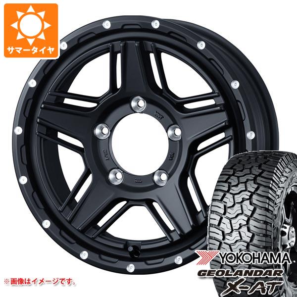 5本セット ジムニー JB64W用 サマータイヤ ヨコハマ ジオランダー X AT G016 LT225/75R16 103/100Q アウトラインホワイトレター マッドヴァンス07 5.5 16 :mudv07j 39767 s861004zk 5:タイヤマックス