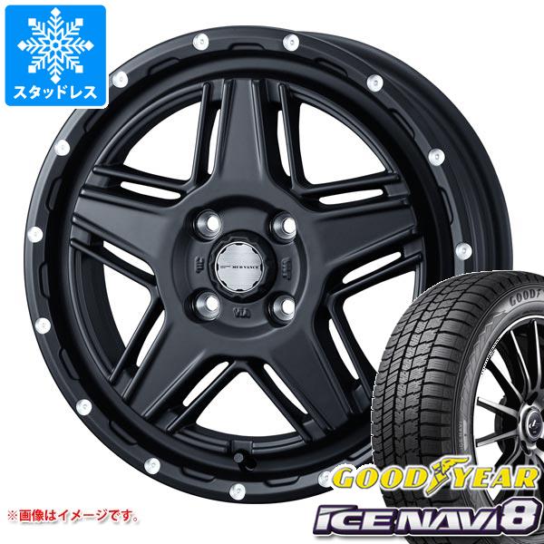 ハスラー用 スタッドレス グッドイヤー アイスナビ8 165/70R14 81Q マッドヴァンス07