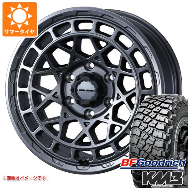 トヨタ ハイラックス 120系用 サマータイヤ BFグッドリッチ マッドテレーンT/A KM3 LT265/65R17 120/117Q マッドヴァンスX タイプM 8.0-17