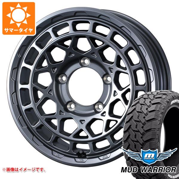 5本セット ジムニー JB64W用 2026年製 サマータイヤ モンスタ マッドウォーリアー LT215/70R16 107/105Q ホワイトレター マッドヴァンスX タイプM 5.5-16