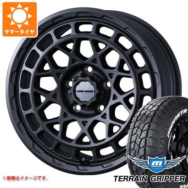 5本セット ジープ ラングラー JK/JL系用 サマータイヤ モンスタ テレーングリッパー LT285/70R17 121/118R ホワイトレター マッドヴァンスX タイプM