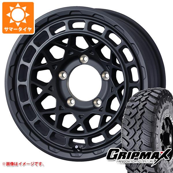 WEDS - 5本仕掛ける ジムニー用 朱夏タイア グリップマックス マッドレイジ M/T 6.50R16 110/105Q 白いこと雁の使い マッドヴァンスX 手あいM 5.5-16 自動車-車、バイク、自転車