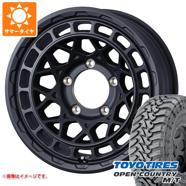 5本セット スズキ ジムニーノマド JC74W用 サマータイヤ トーヨー オープンカントリー M/T LT225/75R16 ホワイトレター マッドヴァンスX タイプM 6.0-16