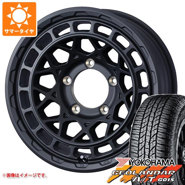 WEDS - 5本仕掛ける ジムニー JB64W用 朱夏タイア ヨコハマ ジオランダー A/T G015 205/80R16 104T XL 黒いこと雁の使い マッドヴァンスX 手あいM 5.5-16 自動車-タイヤ、ホイール