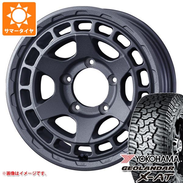 ジムニー JB64W用 2024年製 サマータイヤ ヨコハマ ジオランダー X AT G016 LT215/70R16 100/97Q ブラックレター マッドヴァンスX タイプS 5.5 16 :mudxsgrj 36857 s86768zk:タイヤマックス