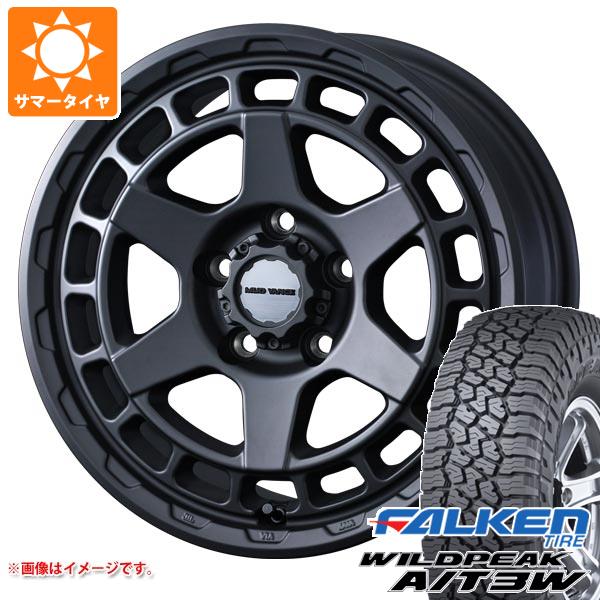 5本セット ジープ ラングラー JK/JL系用 サマータイヤ ファルケン ワイルドピーク A/T3W 35x12.50R17 121Q マッドヴァンスX タイプS