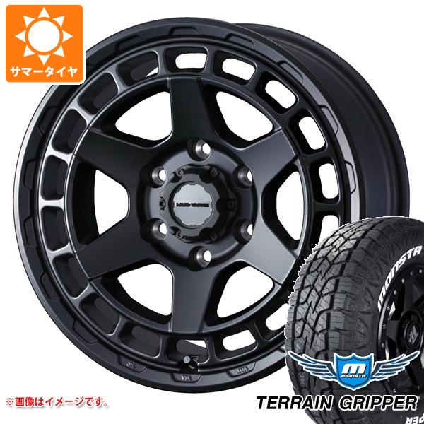 5本セット FJクルーザー 10系用 サマータイヤ モンスタ テレーングリッパー LT285/70R17 121/118R ホワイトレター マッドヴァンスX タイプS 8.0-17