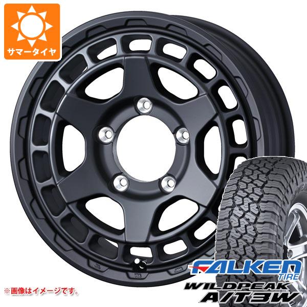 5本セット ジムニー用 サマータイヤ ファルケン ワイルドピーク A/T3W 175/80R16 91S マッドヴァンスX タイプS 5.5-16