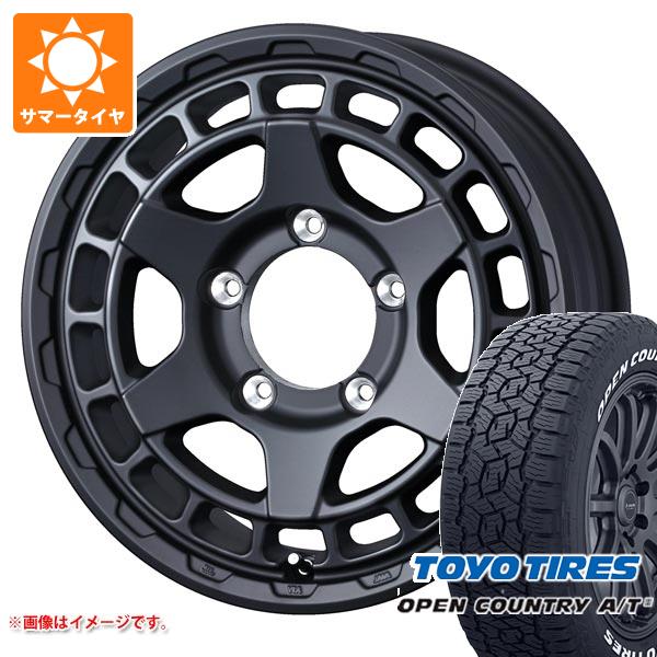 5本セット スズキ ジムニーノマド JC74W用 サマータイヤ オープンカントリー A/T3 195/80R15 LT ホワイトレター マッドヴァンスX タイプS 6.0-15