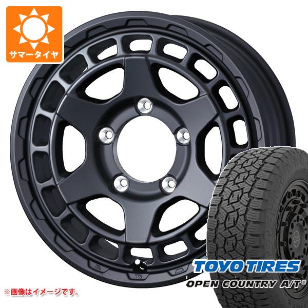 WEDS - 5本仕かける ジムニーシエラ JB74W用 炎節タイア トゥーヨー 明けひろげカントリー A/T3 215/70R16 100T 黒いこと水茎の跡 マッドヴァンスX 印字機S 6.0-16