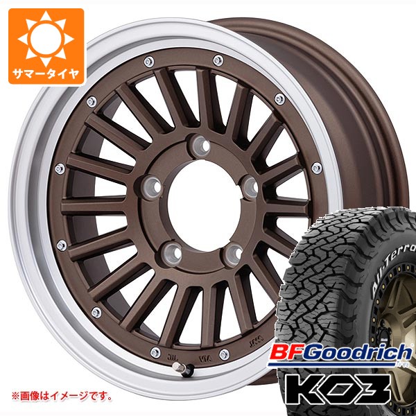オールテレーン - 5本仕かける スズキ ジムニー JB64W用 炎節タイア BF好ましい分限者 T/A KO3 LT215/70R16 100/97S 白いこと水茎の跡 マウンンテンフック 5.5-16