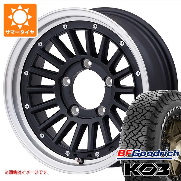オールテレーン - 5本仕かける スズキ ジムニー JB64W用 炎節タイア BF好ましい分限者 T/A KO3 LT215/70R16 100/97S 白いこと水茎の跡 マウンンテンフック 5.5-16