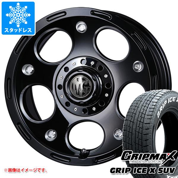 スズキ ジムニーノマド JC74W用 スタッドレス グリップマックス グリップアイスエックス SUV 185/85R16C 105/103N ホワイトレター クリムソン MG デーモン