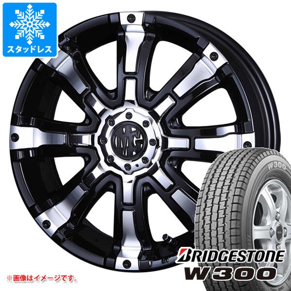 BRIDGESTONE - スタッドレスタイヤ ブリヂストン W300 145/80R12 80/78N (145R12 6PR好いかげんに) クリムソン MG ビースト 4.0-12 自動車-車、バイク、自転車-冬タイヤ、ホイールセット