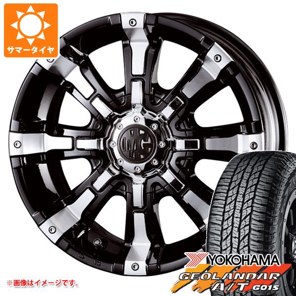 5本セット ジムニーシエラ JB74W用 2023年製 サマータイヤ ヨコハマ ジオランダー A/T G015 P235/70R16 104T ホワイトレター クリムソン MG ビースト 5.5 16 :mygbeass 26661 s861007zk 5:タイヤマックス