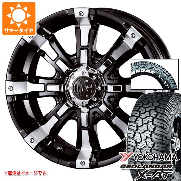 5本セット スズキ ジムニーシエラ JB74W用 サマータイヤ ヨコハマ ジオランダー X-AT G016 185/85R16 105/103N LT ホワイトレター MG ビースト 5.5-16