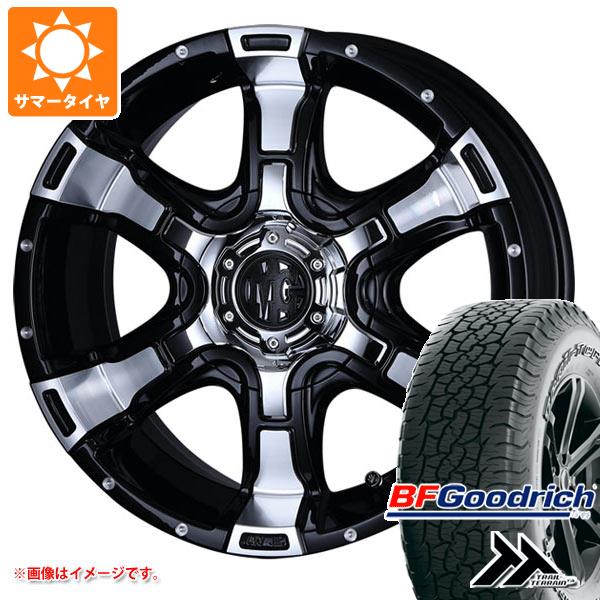 RAV4 50系用 サマータイヤ BFグッドリッチ トレールテレーンT/A 245/65R17 111T XL アウトラインホワイトレター クリムソン MG ヴァンパイア 7.0-17