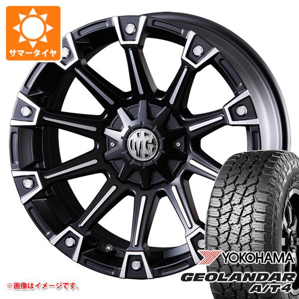 CRIMSON - 地びたクルーザー プラド 150系用 朱夏タイア ヨコハマ ジオランダー A/T4 G018 LT285/70R17 121/118S OWL MG 異類異形 8.0-17 夏タイヤ、ホイールセット-タイヤ、ホイール