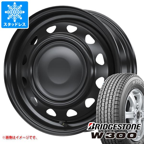 BRIDGESTONE - スタッドレスタイヤ ブリヂストン W300 145/80R12 80/78N (145R12 6PR好いかげんに) ネオキャロ 3.5-12 自動車-冬タイヤ、ホイールセット-タイヤ、ホイール