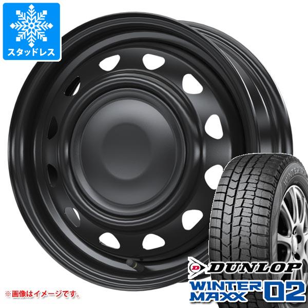 スタッドレスタイヤ ダンロップ ウインターマックス02 WM02 155/70R12 73Q ネオキャロ 3.5 12 :neocabk 35520:タイヤマックス