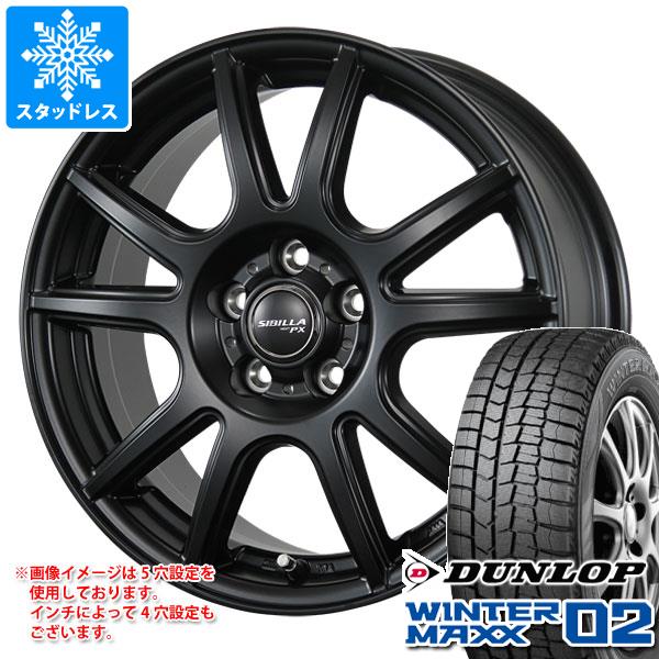 スタッドレスタイヤ ダンロップ ウインターマックス02 WM02 215/50R17 91Q シビラ PX 7.0 17 :nextpxb 23066:タイヤマックス