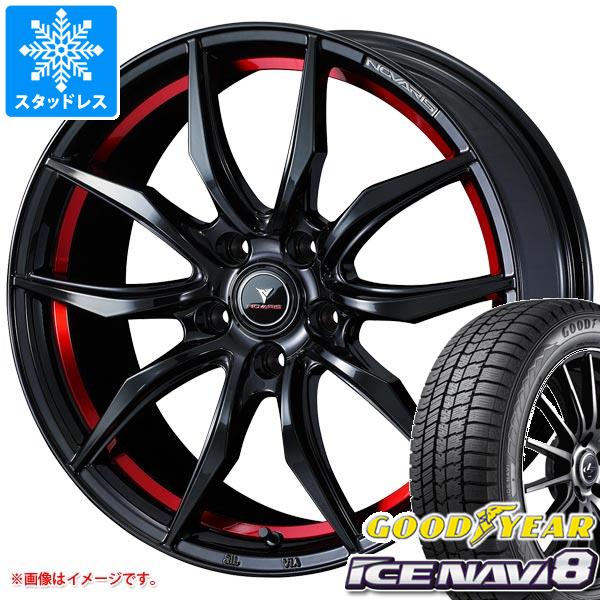 スタッドレスタイヤ グッドイヤー アイスナビ8 165/55R15 75Q ノヴァリス ローグ VF 4.5 15 :novrvf 37440:タイヤマックス